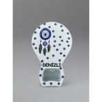 Mundy Denizli Temalı Nazar Baskılı Magnet Şişe Açacağı Buzdolabı Süsü - Çok Renkli