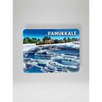 Mundy Pamukkale Temalı Kabartma Pvc Magnet Buzdolabı Süsü (KOD:971) 90CM x 70CM - 1 Adet
