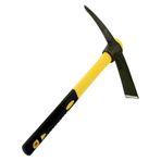 MUNGHOK El kazma, saplı bahçe çapası, 38 cm uzunluğunda, çapraz çapa, bahçe işleri, kazma, ayıklama için