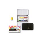Mungyo 12'li Aquarel Yarım Metal Kutu Tablet Suluboya