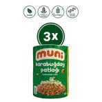 Muni Glutensiz Karabuğday Patlağı 100 Gr 3'Lü
