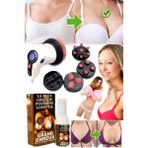 Munico 1 Adet x 100 ml Göğüs Şekillendirme ve Büyütme Sprey + Masaj Göğüs Aleti Set Sıkılaştırıcı Toparlama