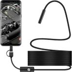 Munico 15 Metre Android Endoskop 3 In1 Usb/mikro Usb/tip-C Muayene Kamerası Akıllı Telefon Için Su Geçirmez