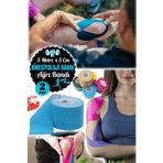 Munico 2 Adet 5 Metre Diz Pedi Bantlar Destek Pedleri Eklemler Spor Fit Bandaj Spor Salonu Elastik Bandaj