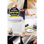 Munico 3 Metre x 60 Cm Şeffaf Masa Örtüsü PVC Film Su Geçirmez Koruma Kendinden Yapışkanlı Mobilya Filmi