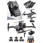 Munico 4K Drone Profesyonel Engel Kaçınma Çift Kamera Katlanabilir Rc Uzaktan Kumanda Helikopter Oyuncak - Çok Renkli