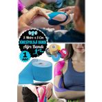 Munico 5 Metre Diz Pedi Bantlar Destek Pedleri Eklemler Spor Fit Bandaj Spor Salonu Elastik Tutucu Bandaj