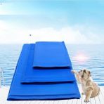 Munico 50X90 cm Pet Buz Matı Kulübe Yaz Kedi Serin Mat Uyku Matı Soğutma Jeli Isırmaya Dayanıklı