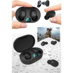 Munico Akıllı Bluetooth Dots Kulaklık 4 Saat Müzik Dinleme Bataryalı Pro Ev Spor Iş Motor Araba Kulaklık