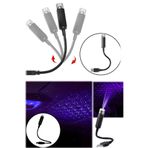 Munico Araba Tavan Galaxy Aydınlatma Usb Araba Içi Rolls Roce Aydınlatma Modifiye Led Lamba Efekt Lazer Led