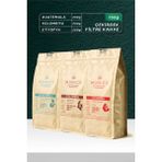 Munico Coffee Munico Guatemala-Kolombiya-Etiyopya Çekirdek Kahve Tadım Paketi 3X250GR (750GR) - 750 gr