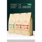 Munico Coffee Munico Guatemala-Kolombiya-Etiyopya Çekirdek Kahve Tadım Paketi 3X250GR (750GR) - Öğütülmüş Filtre Kahve - 750 gr