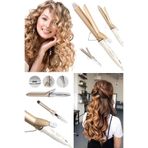 Munico Curling Iron Fonksiyonel Saç Düzleştirici ve Şekillendirici Kıvırma Demir Elektrikli Saç Kıvırıcı