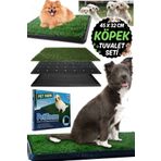 Munico Dayanıklı ve Pratik: Köpekler İçin Orta Boy Çim Eğitim Seti İç ve Dış Mekan Kullanımı 45x32 cm
