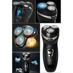 Munico Elektrikli Yüz Tıraş Makinesi Tıraş Makinesi 3D Bıçak Yıkanabilir USB Şarj Edilebilir Tıraş Makinesi