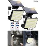 Munico Güneş Enerjili Solar Hareket Sensörlü 106 LED Bahçe Lambası Elektriksiz Dış Mekan Aydınlatma IP65