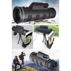 Munico Kalite Hd Pusula LED Kızılötesi Zoom Telefon Dürbünü 50X60 Ultra Hd Zoom Dış Mek Optik Lens Teleskop