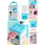 Munico Kasa Mini Atm Makinesi Yaratıcı Oyuncak Kumbarası Çocuk Para Kutuları Müzik Paraları Nakit Tasarruf