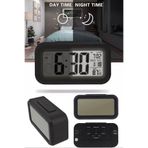 Munico LCD Çalar Saat LED Ekran Dijital Konuşan Termometreli Çok Fonksiyonlu Alarm Saati