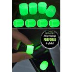 Munico Neon Yeşil LED Fosforlu Sibop Kapakları - Araba, Motosiklet ve Bisiklet İçin LED Işık ve Su Geçirmez