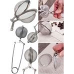 Munico Paslanmaz Çelik Saplı Mesh Topu Çay Süzgeci Çay Demlik Baharat Filtresi Süzgeci Kalite Metal Ömürlük