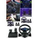 Munico Pratik 180 Derece Döndürme Oynama Rahat Kavrama Direksiyon Simidi Gamepad Kontrol Cihazı Ps4 Pc Için