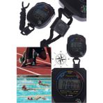 Munico Su Geçirmez Dijital LCD Kronometre Chronograph Sayacı Profesyonel Alarm Spor El Tipi Zamanlayıcı Pro