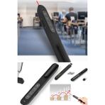 Munico Sunum Işaretçisi Ppt Clicker 100 Metre Kırmızı Lazer USB Alıcılı 2.4ghz Kablosuz Powerpoint Sunuc #3