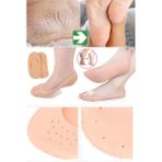 Munico Ten Ayak Universal 1 Bakım Çift Çatlak Silikon Patiği Topuk Önleyici Patik Sağl ile Pratik Kullanım
