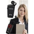 Munico Uzun Çalışma Süresi Teleskopik Uygun Yaka Klipsi Mini Kulak Içi Spor Kablosuz Bluetooth Kulaklık