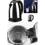 Munico Yarımküre Paslanmaz Çelik Elektrikli Su Isıtıcısı Kaynayan Kettle 1800 ml Hacimli Lüx Ömürlük Kettle
