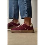 Mupa Shoes Kadın Spor Ayakkabı BORDO SÜET