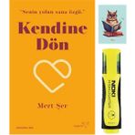 Müptela Yayınları Kendine Dön - Mert Şer - Sarı Fosforlu Kalem - Not Defter Seti