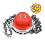 Mur-Cel Zincirli Tirpan Misanasi Ot Bicme Misina Metal 12 Cm