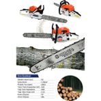 Mur-Cell Mur-5201 Benzinli Testere Hızar Motoru Ağaç Odun Kesme Testeresi 52cc