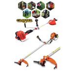 Mur-Cell Yan Tipi Benzinli Motorlu Ot Çalı Tırpanı Çim Biçme Makinesi Tırpan-74368