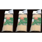 Murahze 3'lü Paket Ahşap Çay ve Kahve Karıştırıcı (3 x 50 Adet) - Toplam 150 Adet Doğal Tahta Karıştırıcı Çubuk - Option-1 - 001-Renkli