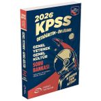 Murat 2026 KPSS Lise Ortaöğretim Ön Lisans Soru Bankası 5 Ders Tek Kitap Çözümlü Murat Yayınları