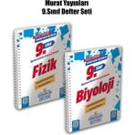 Murat Yayınları 2026 Yeni Baskı 9.sınıf Fizik - Biyoloji Öğrencim Defteri | 2'li Set