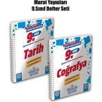 Murat Yayınları 2026 Yeni Baskı 9.sınıf Tarih - Coğrafya Öğrencim Defteri | 2'li Set
