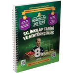 Murat Yayınları 3209 8.Sınıf T.C. İnkılap Tarihi ve Atatürkçülük Öğrencim Defteri