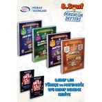 Murat Yayınları 8.Sınıf Tüm Dersler Öğrencim Defteri 4'lü Set | Türkçe - Matematik - İnkılap Tarihi - Fen Bilimleri