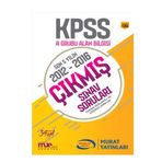 Murat Yayınları KPSS A Grubu Alan Bilgisi Çıkmış Sınav Soruları