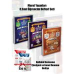 Murat Yayınları Mura Yayınları 2026 Mart Baskısı Türkçe-Matematik- Fen- Öğrencim Defter Serisi Konu Anlatımlı -Hediyeli-