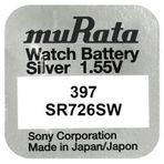 Murata 397 SR726SW 10'lu Saat Pili