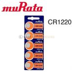 Murata Cr1220 5 Adet Saat Ve Cihaz İçin Orjinal Pil