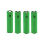 Murata Sony Vtc6 18650 3.7 Volt 3000 Mah Li-Ion Şarj Edilebilir Pil 4'lü (Başlıksız Flat Top)