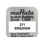Murata Sr920sw 371 1 adet Japon Kol Saati Pili