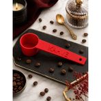 Muraytekno Kko-Khv-01-T-Krmz-Kahve Yazılı Kahve Ölçü Kaşığı | Espresso & Filtre Kahve | Set-Renk Seçenekli-Kırmızı(1 Adet)