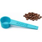MurayTekno Kko-Khv-01-T-Tur-Kahve Yazılı Kahve Ölçü Kaşığı | Espresso & Filtre Kahve | Set-Renk Seçenekli-Turkuaz(1 Adet)